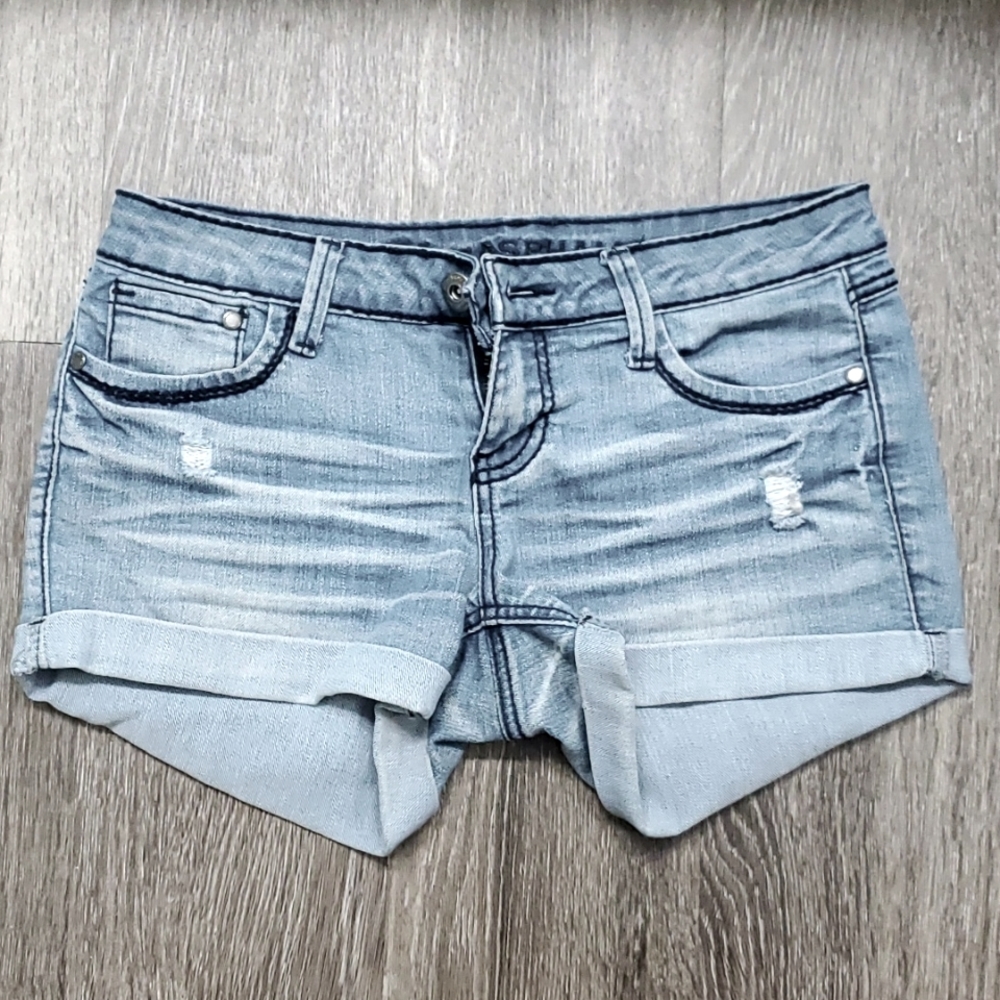 Blue Asphalt denim shorts